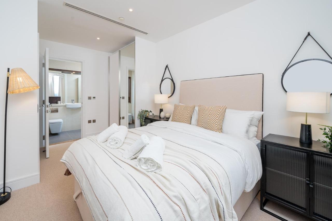 Luxurious Spacious 2Bed Suites Skyline River Views By Canary Wharf Лондон Екстер'єр фото