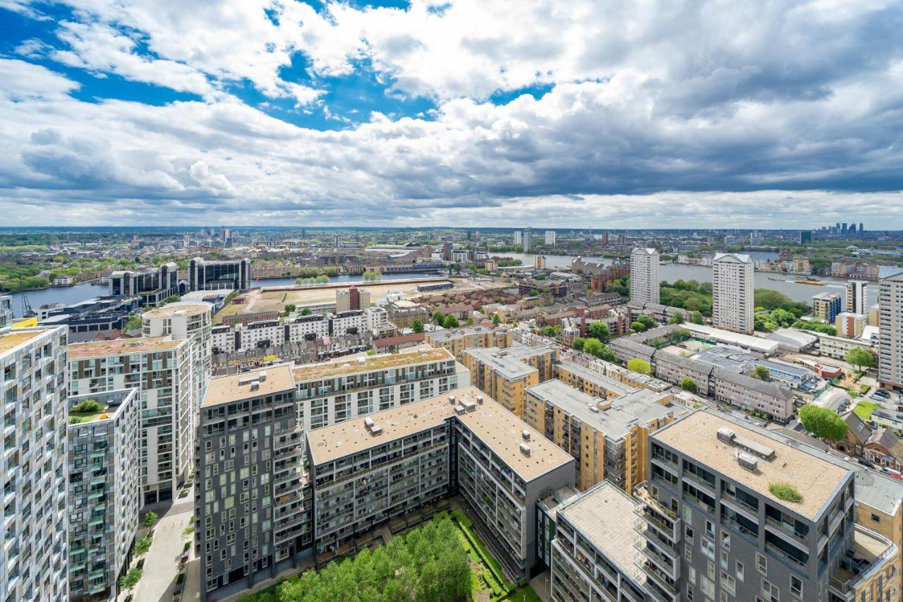 Luxurious Spacious 2Bed Suites Skyline River Views By Canary Wharf Лондон Екстер'єр фото