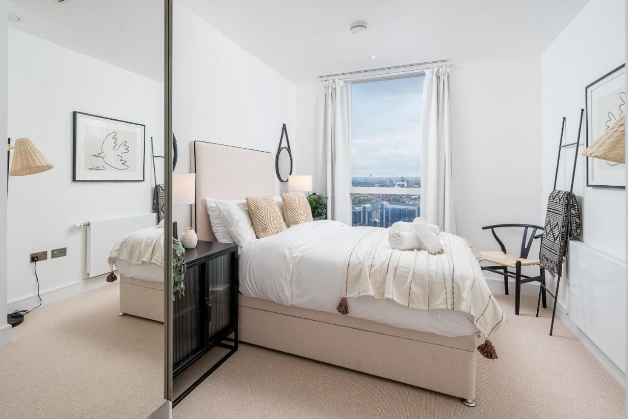 Luxurious Spacious 2Bed Suites Skyline River Views By Canary Wharf Лондон Екстер'єр фото