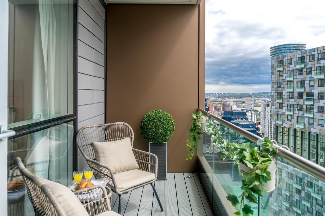 Luxurious Spacious 2Bed Suites Skyline River Views By Canary Wharf Лондон Екстер'єр фото