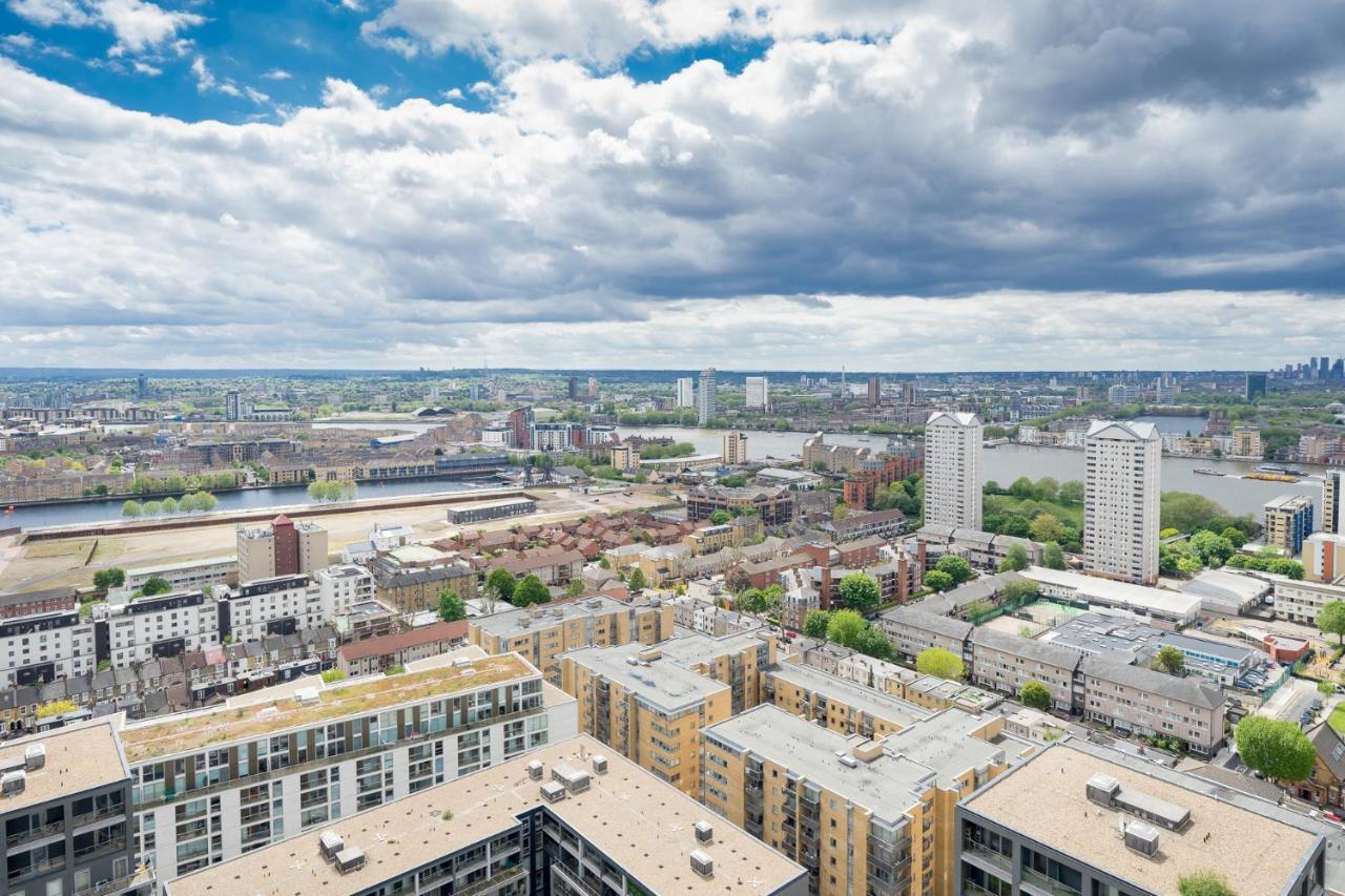 Luxurious Spacious 2Bed Suites Skyline River Views By Canary Wharf Лондон Екстер'єр фото